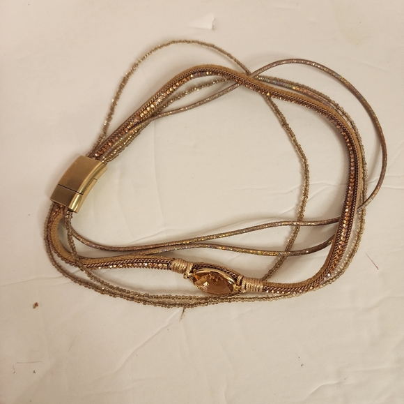 Treska Multi-Layer Choker Necklace - Picture 2 of 3